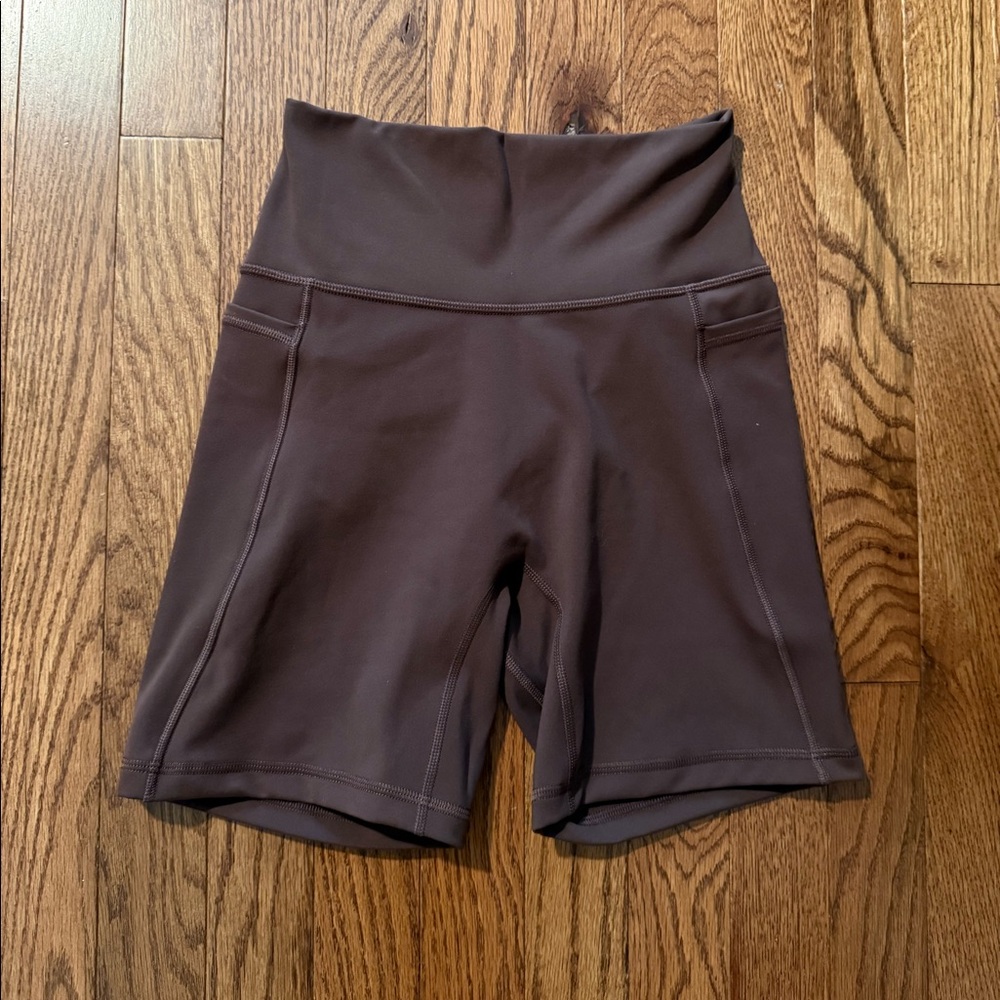 LSKD Fusion Ultra High Rise Shorts pockets - Picture 1 of 3
